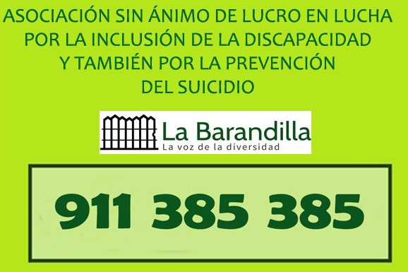 TELÉFONO CONTRA EL SUICIDIO: UN SERVICIO ALTRUISTA DE LA ASOCIACIÓN SIN ÁNIMO DE LUCRO LA BARANDILLA
